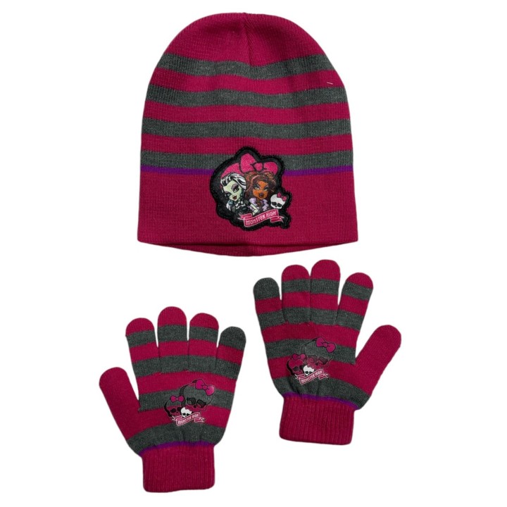 Set Gants Bonnet Set Gants Bonnet Monster High