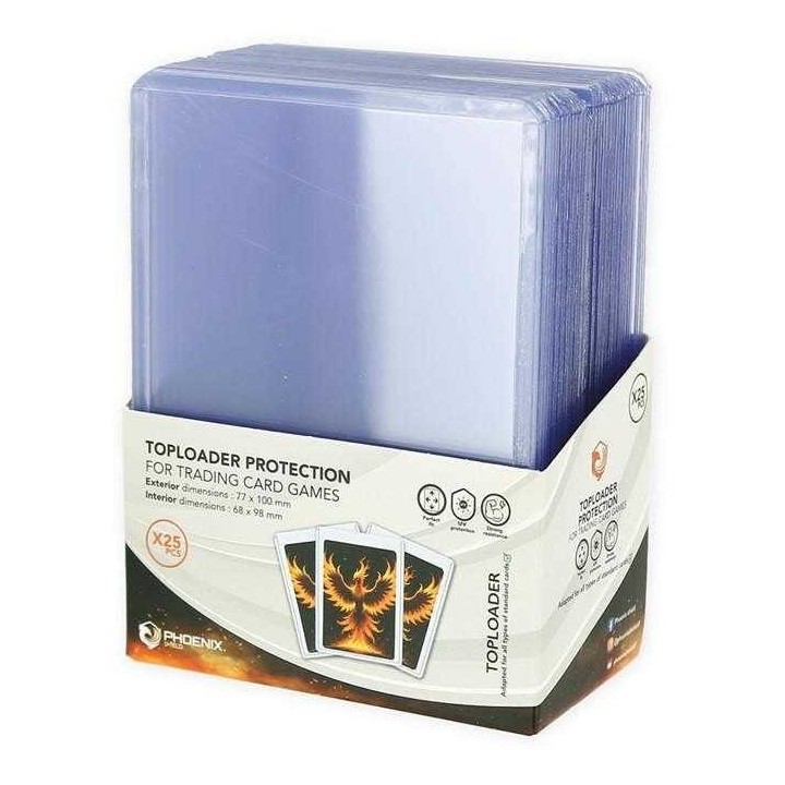 Display de 25 Top Loaders-PHOENIX SHIELD