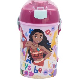 Gourde automatique Vaiana et Princesse Disney 450ml