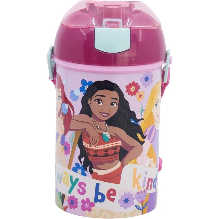 Gourde automatique Vaiana et Princesse Disney 450ml