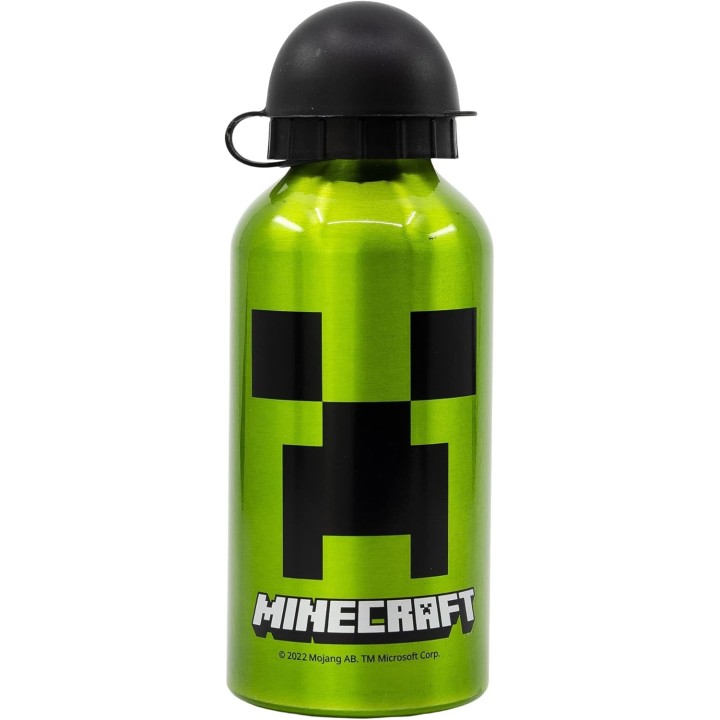 Gourde Aluminium Minecraft  400 ML