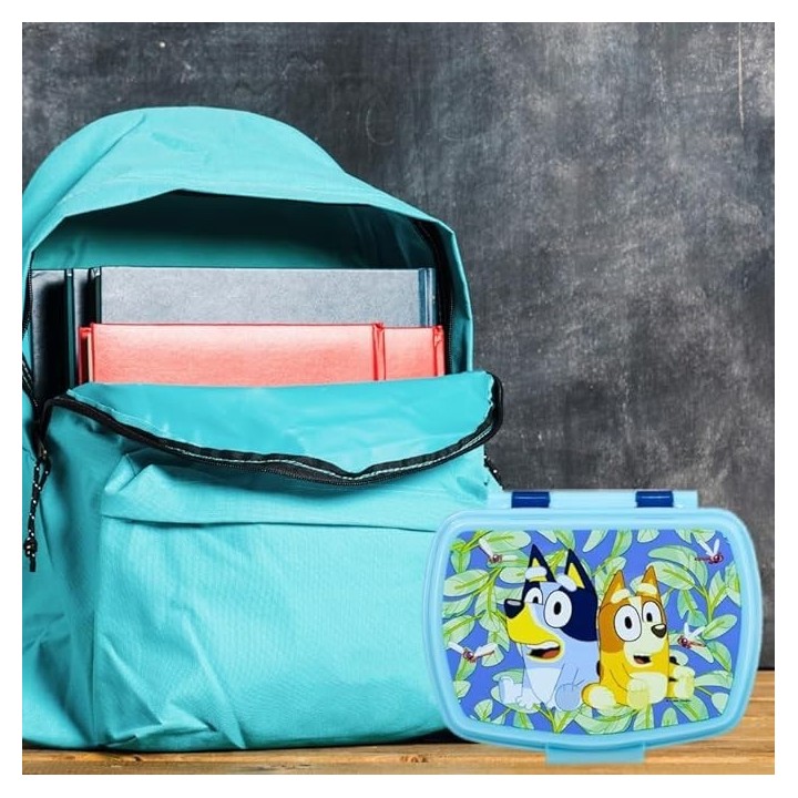 Boîte à goûter Bluey en Pvc
