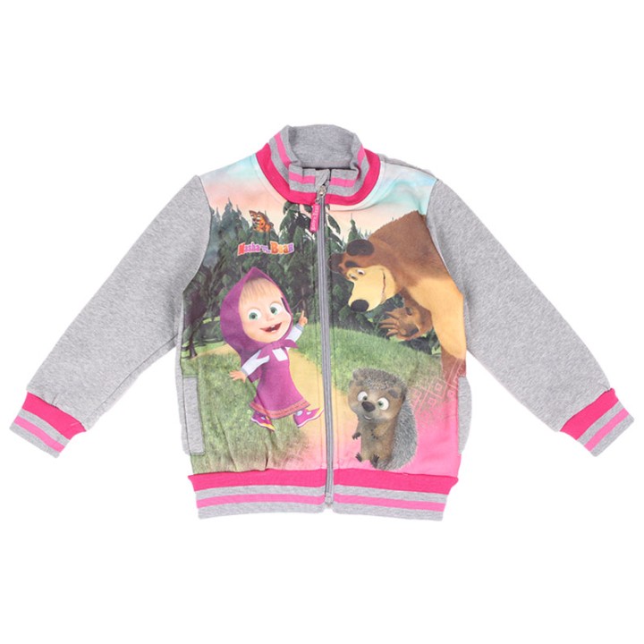 Sweat zippé Masha et l'Ours