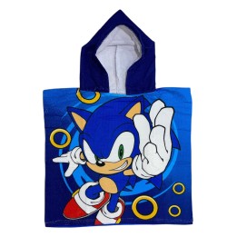 Poncho de bain Sonic  à capuche