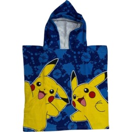 Poncho de bain Pokémon  à capuche