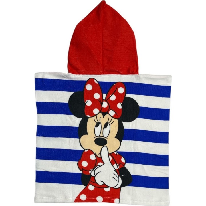 Poncho de bain Minnie Disney  à capuche