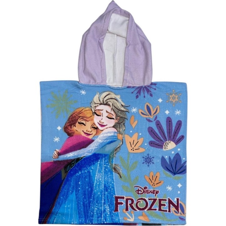 Poncho de bain Frozen Disney   à capuche