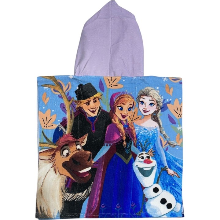 Poncho de bain Frozen Disney   à capuche