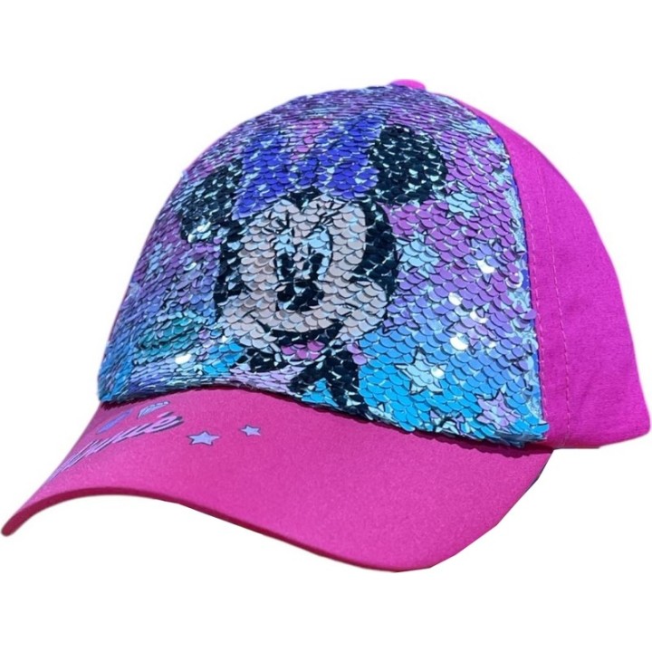 Casquette Sequins à paillettes réversible Minnie Disney