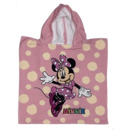 Poncho de bain Minnie Disney a capuche