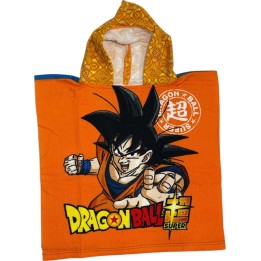 Poncho de bain Dragon Ball Super à capuche