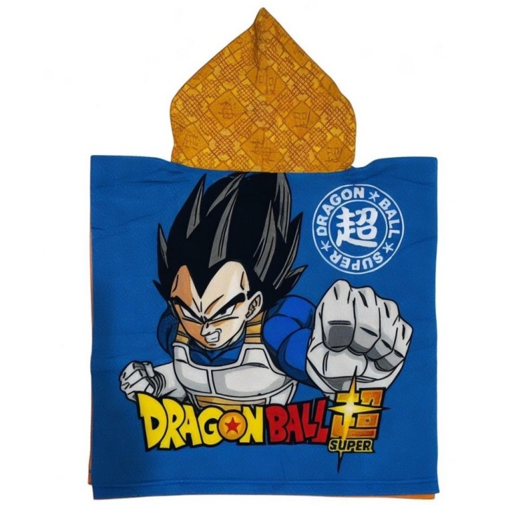 Poncho de bain Dragon Ball Super à capuche