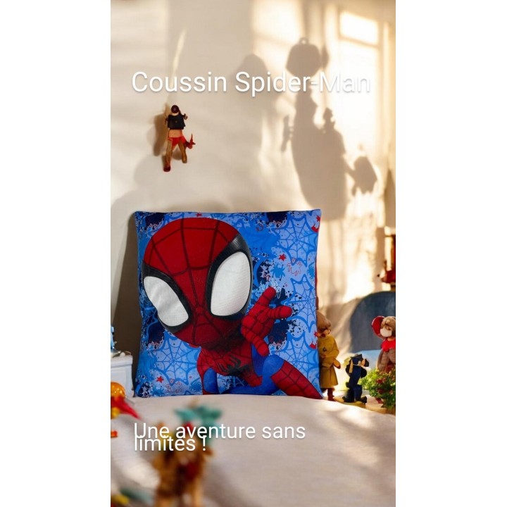 Coussin Spiderman 38 cm