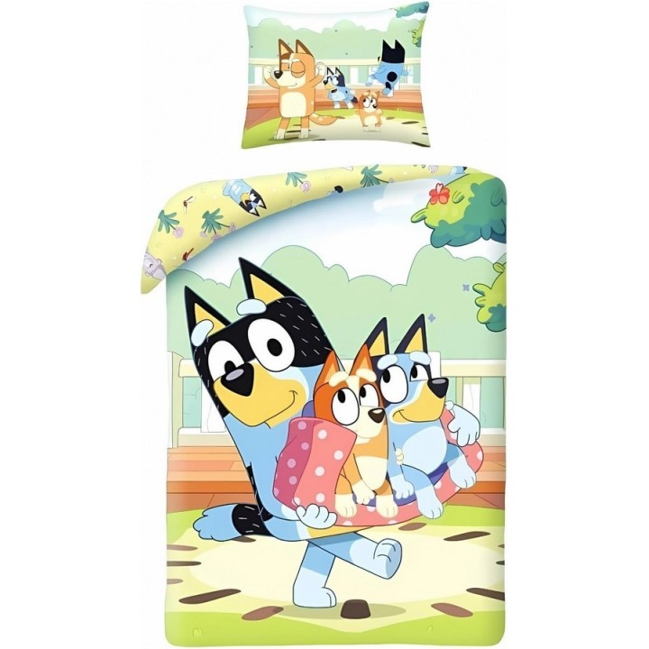 Parure housse de couette  bluey