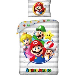 Parure de lit Super Mario - housse de couette Super Mario