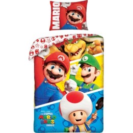 Parure de lit Super Mario - housse de couette Super Mario