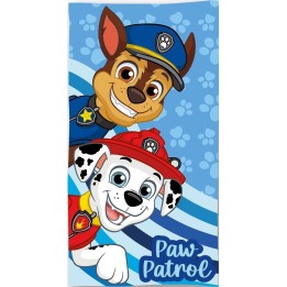 Serviette De Plage Ou Drap De Bain Paw Patrol En Coton