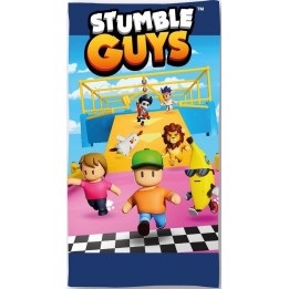 Serviette De Plage Ou Drap De Bain Stumble Guys En Coton