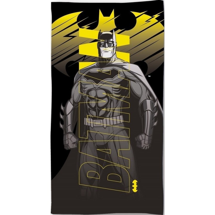 Serviette De Plage Ou Drap De Bain Batman En Coton