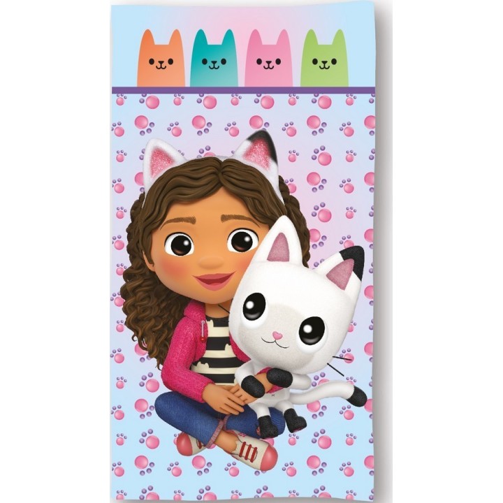 Serviette De Plage Ou Drap De Bain Gabby's Dollhouse  En Coton