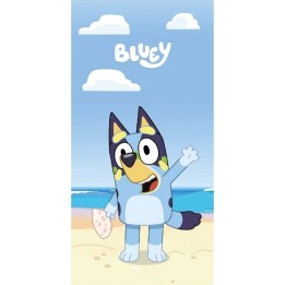 Serviette De Plage Ou Drap De Bain  Bluey En Coton