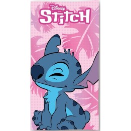 Drap de plage ou drap de bain Stitch Disney en coton