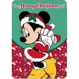 Plaid Polaire Minnie Disney