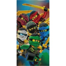 Drap de plage ou Serviette de Lego Ninjago