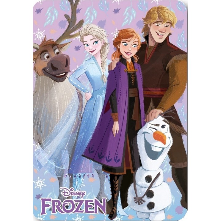 Plaid Polaire Frozen 2 Disney