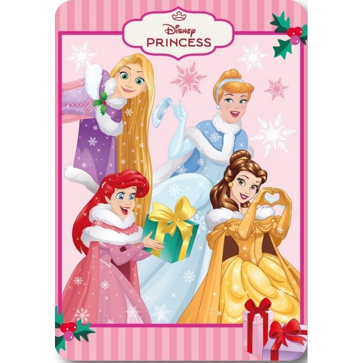 Plaid Polaire Princesse Disney