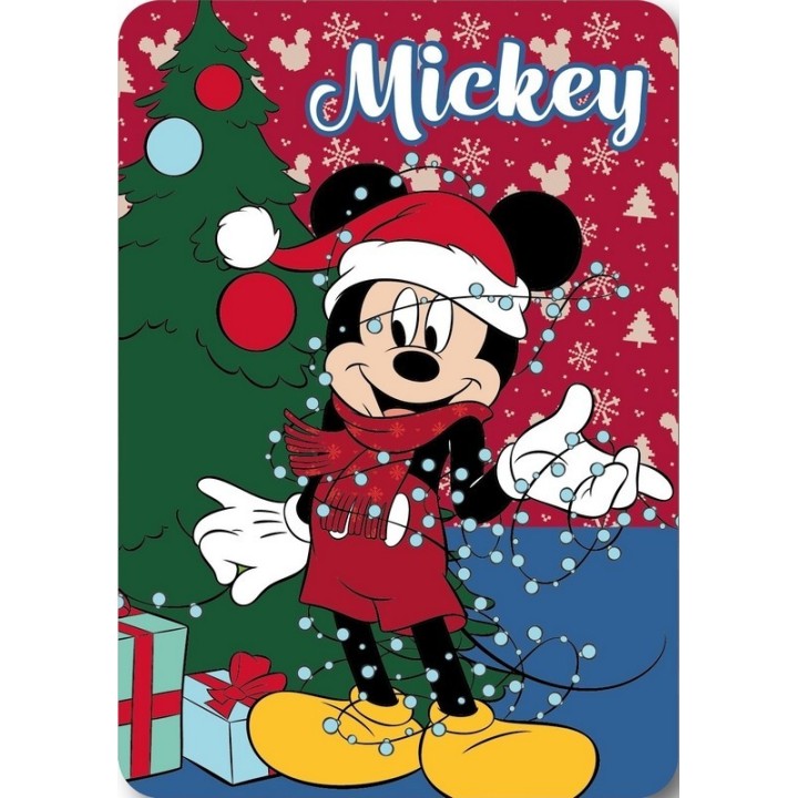 Plaid Polaire Mickey Disney