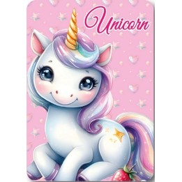 Plaid Polaire Unicorn