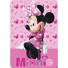 Plaid Polaire Minnie Disney