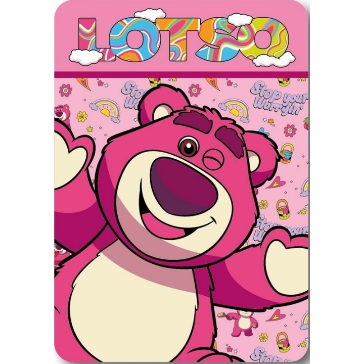 Plaid Polaire Lotso Disney