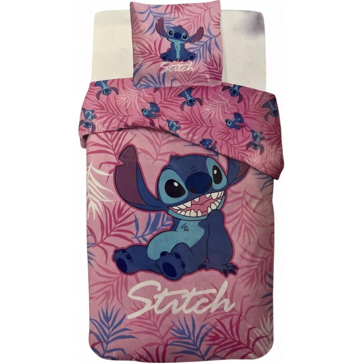Parure housse de couette Stitch Disney En coton