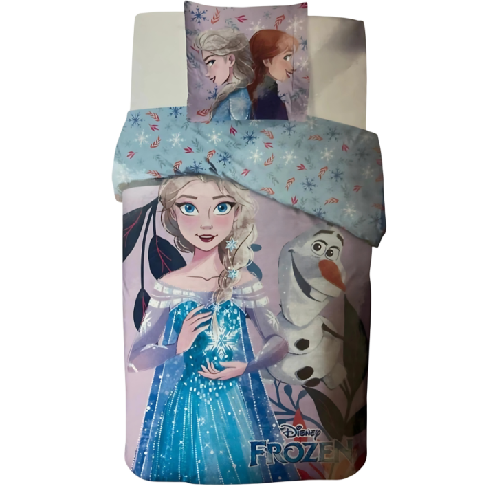 Parure housse de couette  Frozen  Disney En coton