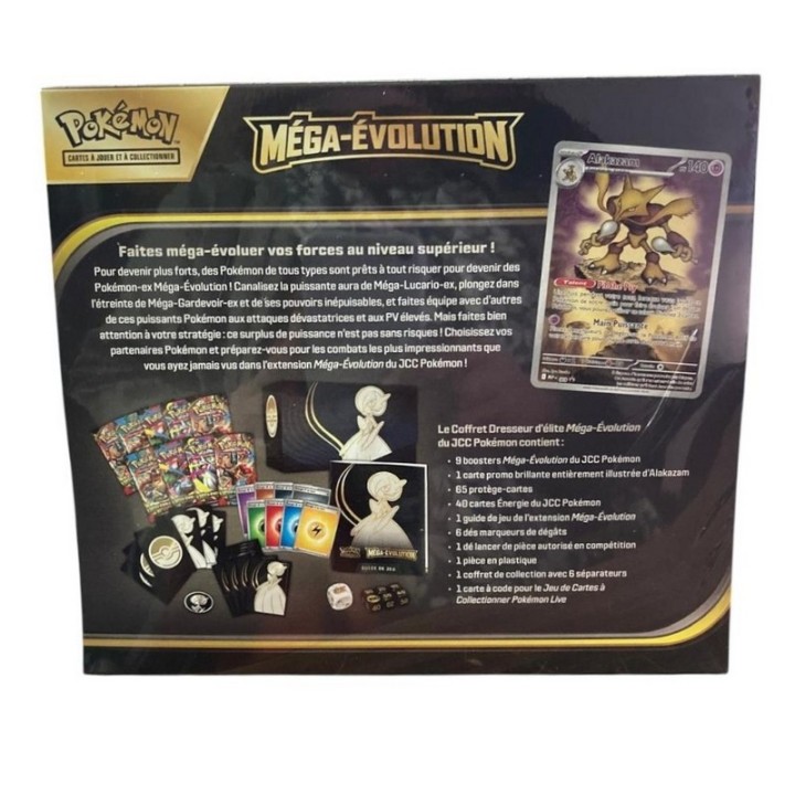 Pokémon Coffret ETB ME01 Méga Evolution Gardevoir Officiel Fr Neuf Scellé préco