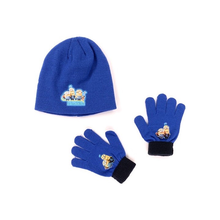 Ensemble Bonnet / Gants Minions Buddies