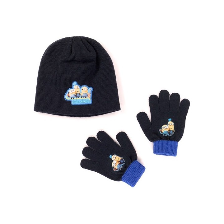 Ensemble Bonnet / Gants Minions Buddies