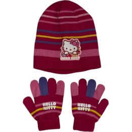 Ensemble Bonnet Gants Hello Kitty