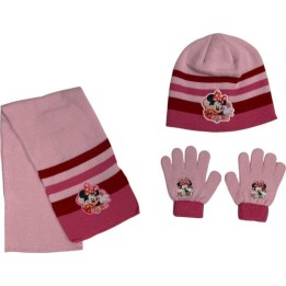 Ensemble Bonnet Gants Echarpe Minnie