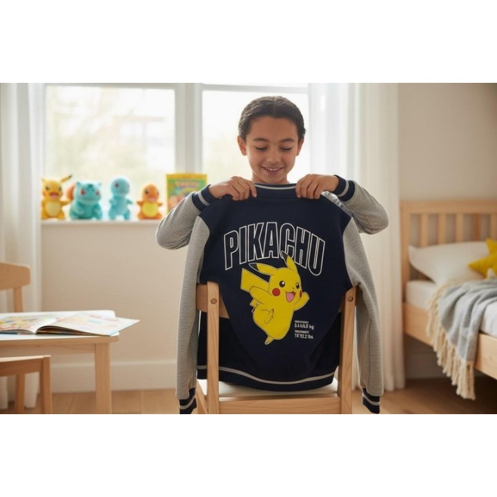 Sweat Pokémon  à avec 2 poches