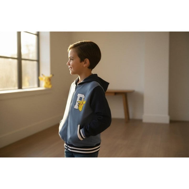 Sweat Pokémon à capuche avec 2 poches
