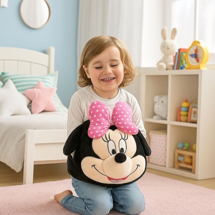 Coussin chauffe-mains Minnie Mouse