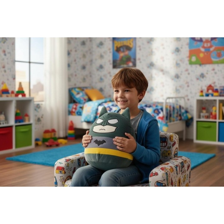 Pleuche coussin Batman en forme de œuf