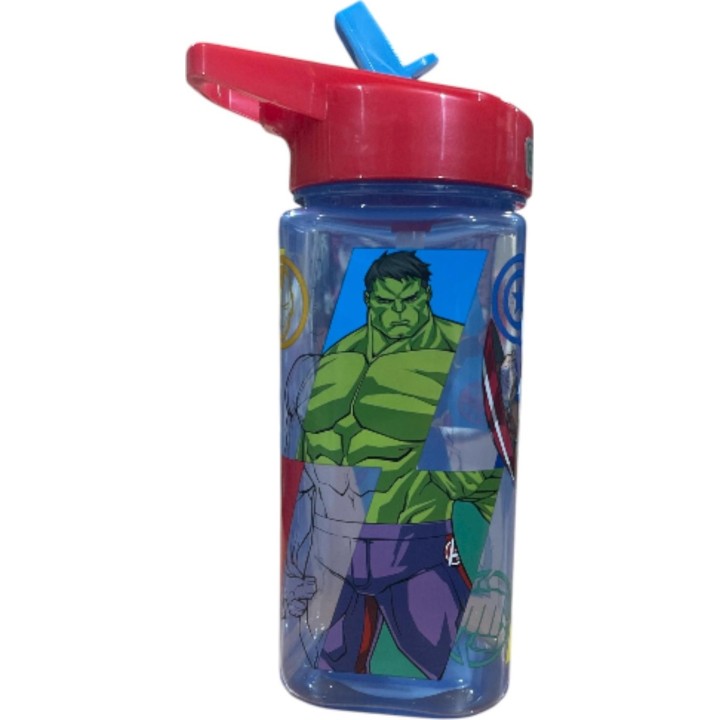 Bouteille d'eau carrée Avengers 510 ml
