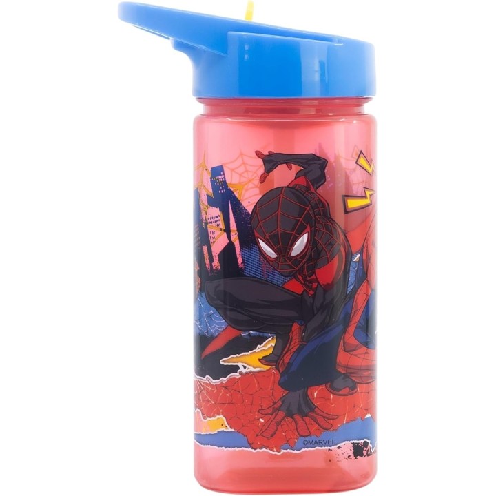Bouteille d'eau carrée Spiderman 510 ml