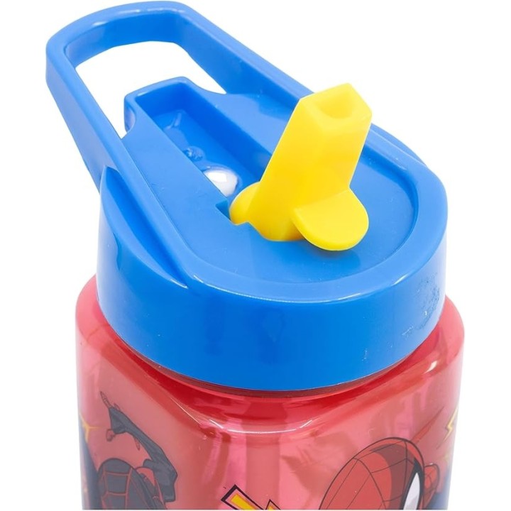 Bouteille d'eau carrée Spiderman 510 ml