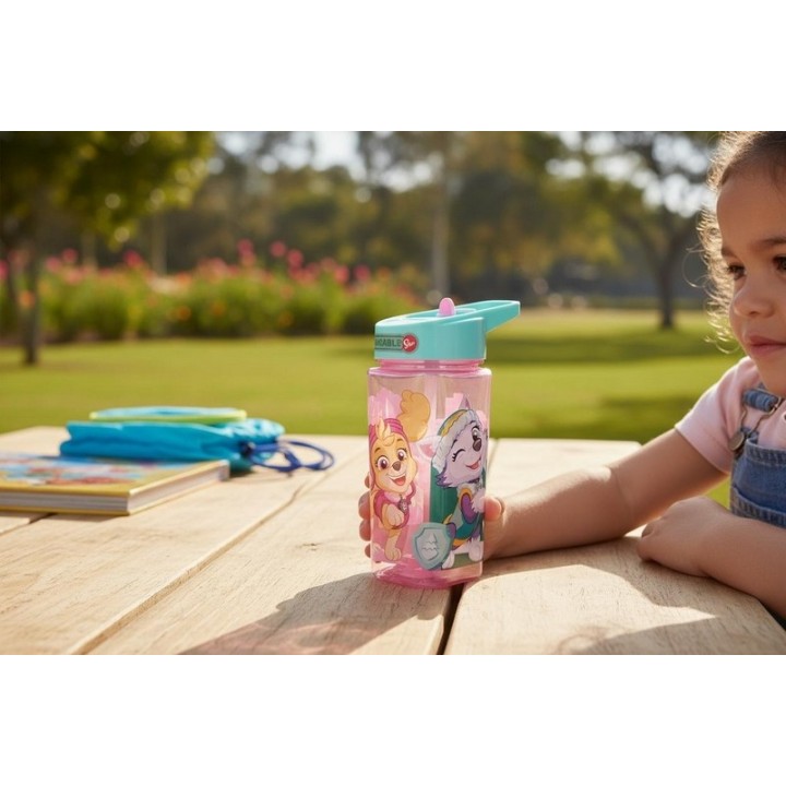 Bouteille d'eau carrée Paw Patrol 510 ml