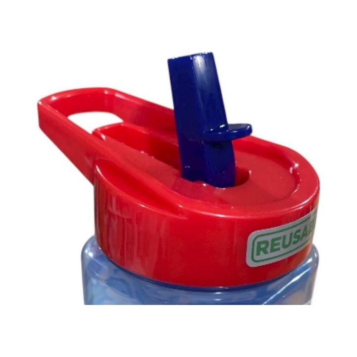 Bouteille d'eau carrée Cars Disney 510 ml